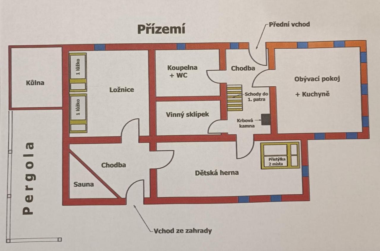 Chata "Na Pohodu" Chřibská Zewnętrze zdjęcie